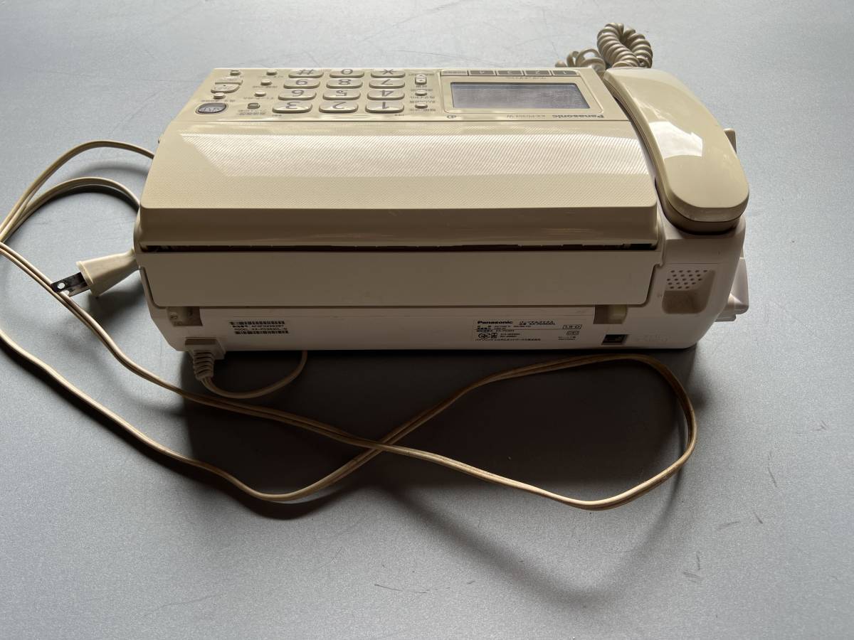 Panasonic KX-PD303-W FAX 電話機 ホワイト_画像3