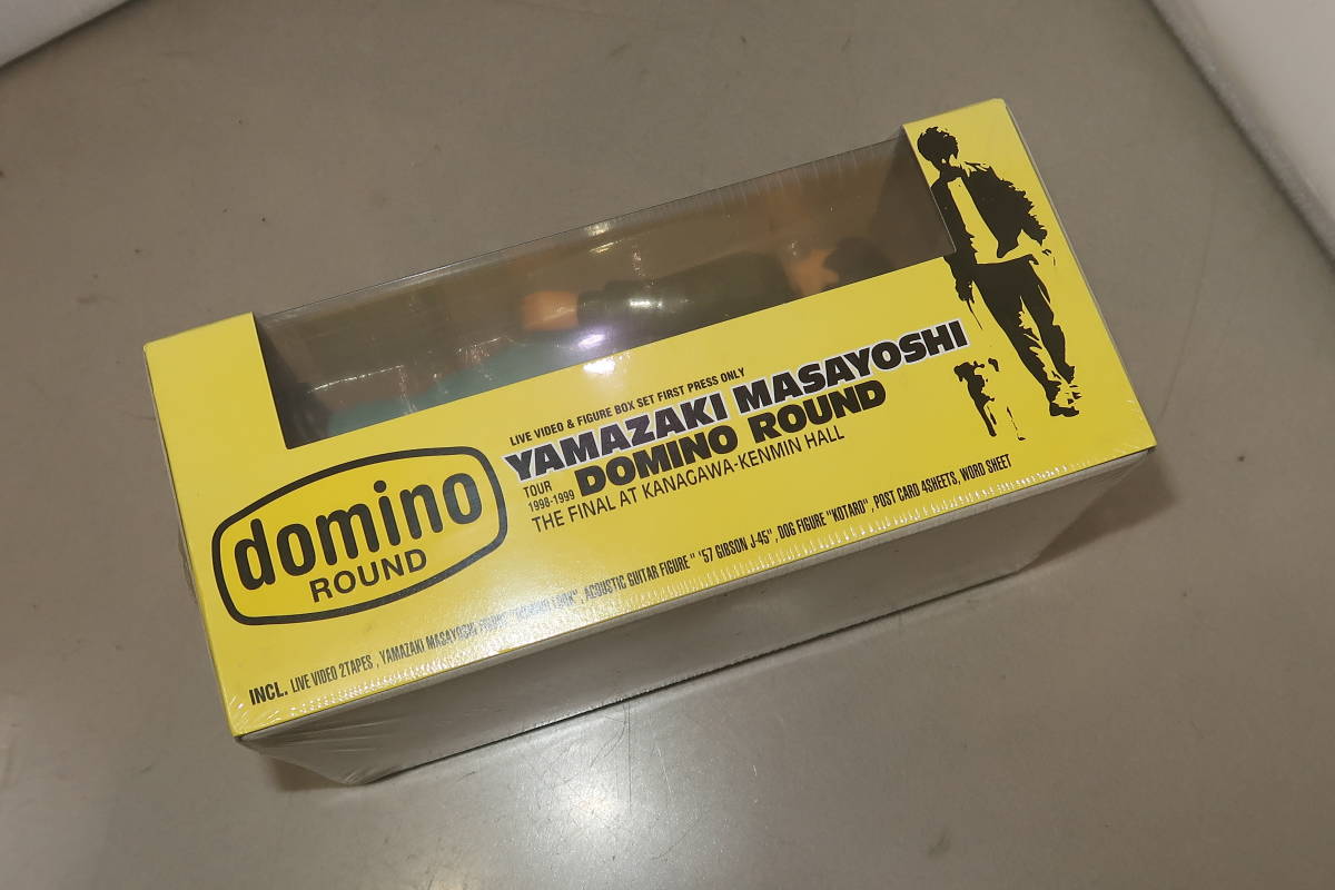 ▲▽1円～未開封 山崎まさよし DOMINO ROUND フィギュア ライブビデオ付き△▼_画像3