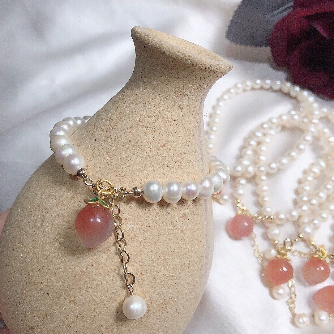 ジュエリー 真珠のアクセサリ 真珠のブレスレット 天然 美品 高品質 披露宴結婚式 パール 本物 結婚式 女性 新品 付け外しが簡単 TR167_画像4
