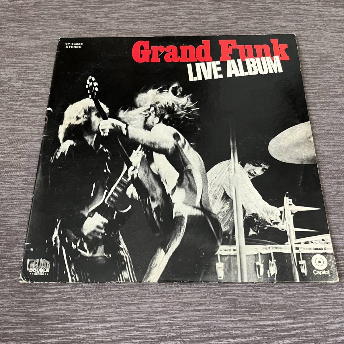 【国内盤】GRAND FUNK LIVE ALBUM グランドファンクレイルロード / 2LP 2枚組レコード / CP9485B / ライナー有 / 洋楽ロック /_画像1