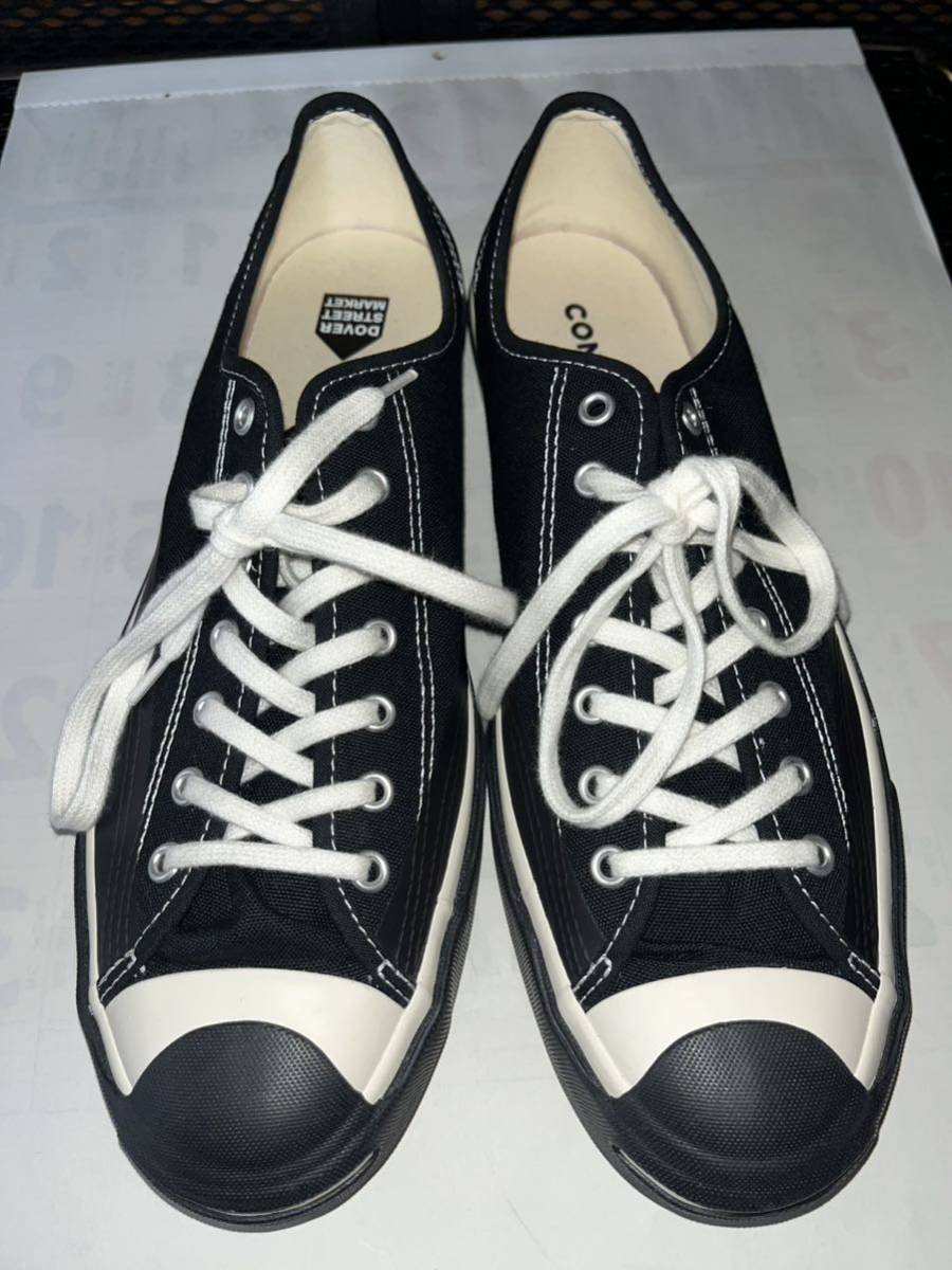 極美品 DOVER STREET MARKET ×CONVERSE ジャックパーセル JACK PURCELL黒×黒 30cm  ドーバーストリートマーケット ｜代購幫