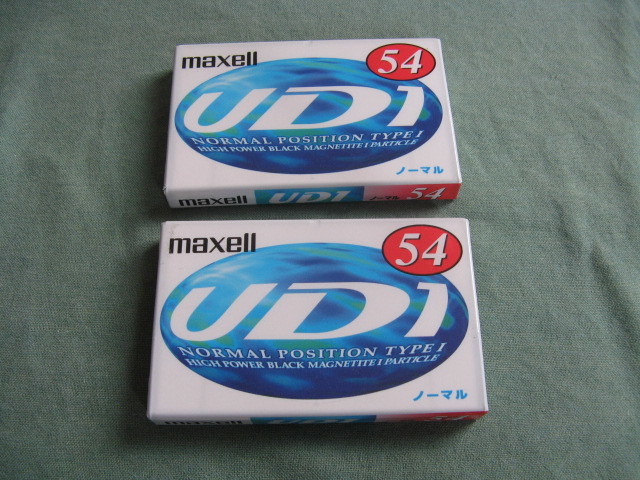 maxell カセットテープ UD1 54 2本 未開封品 | gazebogroup.ae