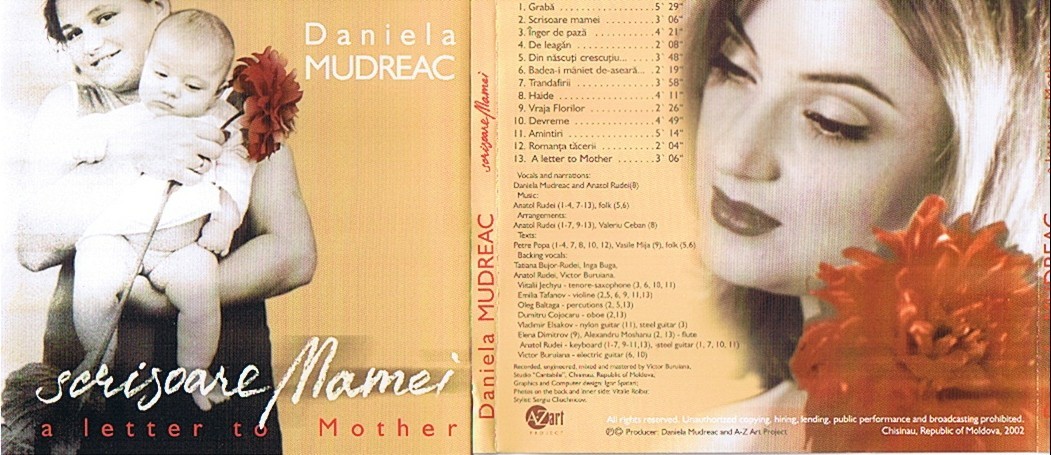 「Scrisoare Mamei お母さんへ」ダニエラ・ムドリアクが歌うルーマニアの子守歌_画像1