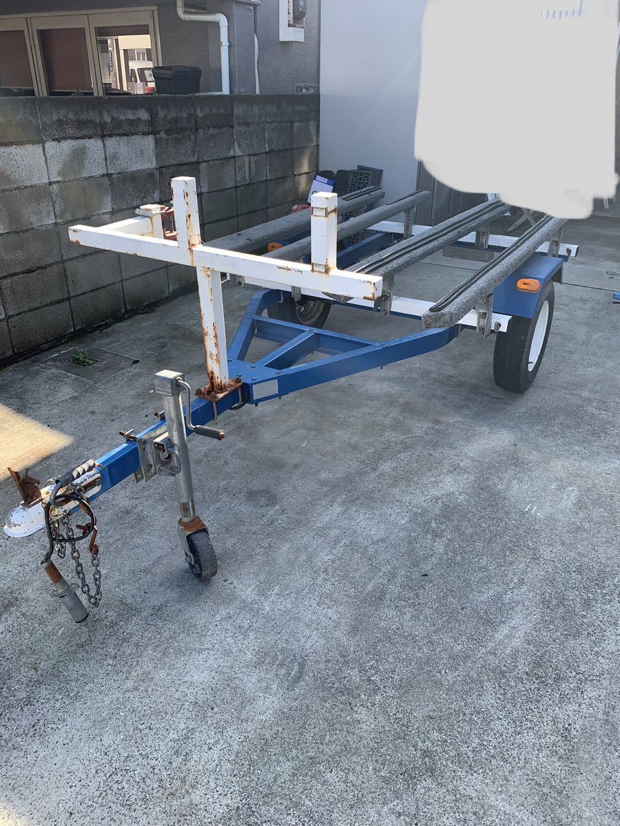 車検たっぷり 軽トレーラー 2艇積み 柏市より タイトジャパン 車検たっぷり 軽トレーラー 2艇積み 柏市より タイトジャパン