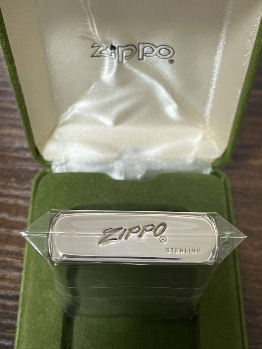 Zippo  筆記体 Sterling 純銀 ヴィンテージ ジッポー