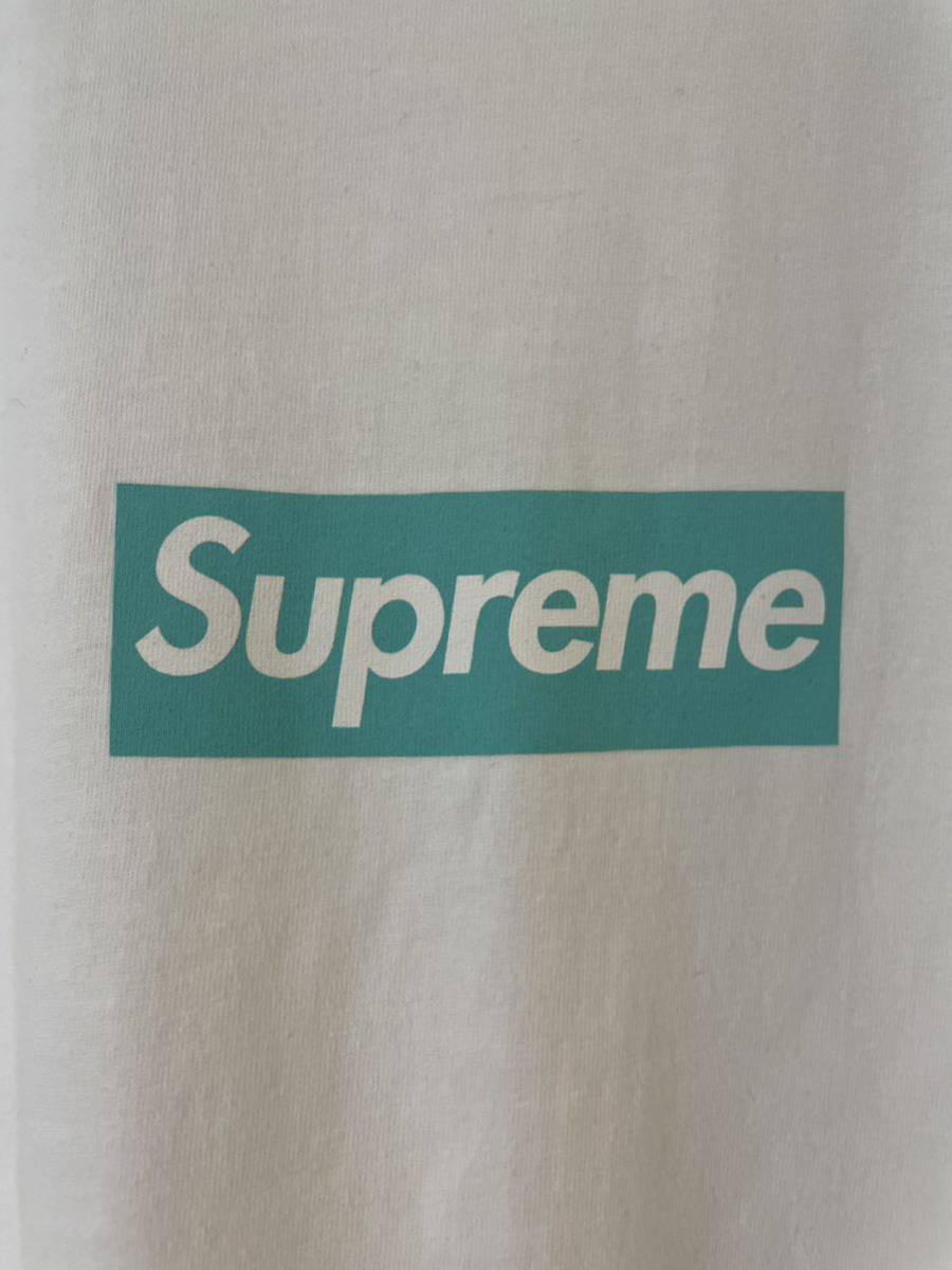 正規品新品同様Supreme x Tiffany boxlogo tee L シュプリーム