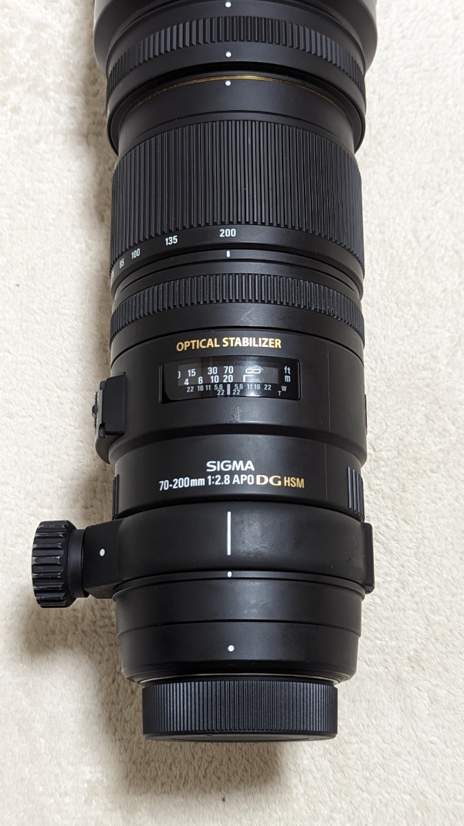 SIGMA APO 70-200mm F2.8 EX DG OS HSM 美品 ニコンFマウント おまけ