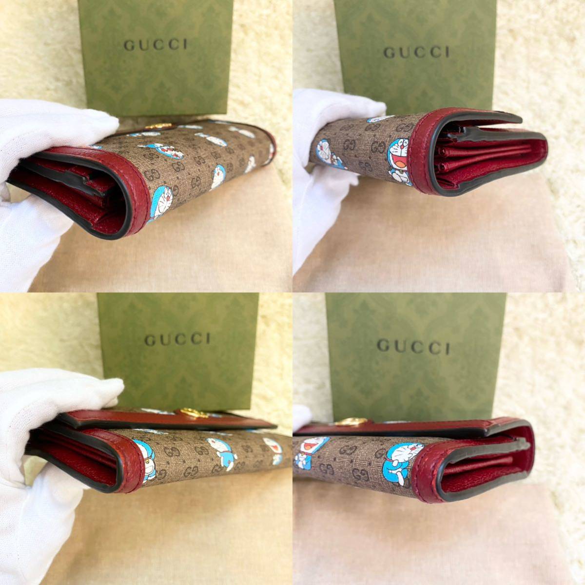 激レア 箱付き グッチ GUCCI ドラえもん コラボ 長財布 | prima.al