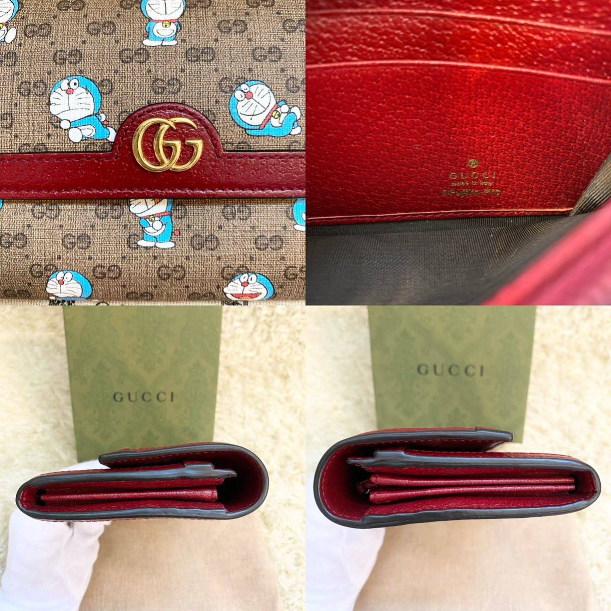 激レア 箱付き グッチ GUCCI ドラえもん コラボ 長財布 の商品詳細