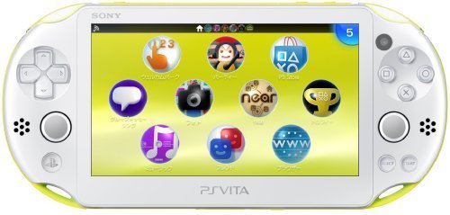 PlayStation Vita Wi-Fiモデル ライムグリーン/ホワイト (PCH-2000ZA13)【 (品)のサムネイル