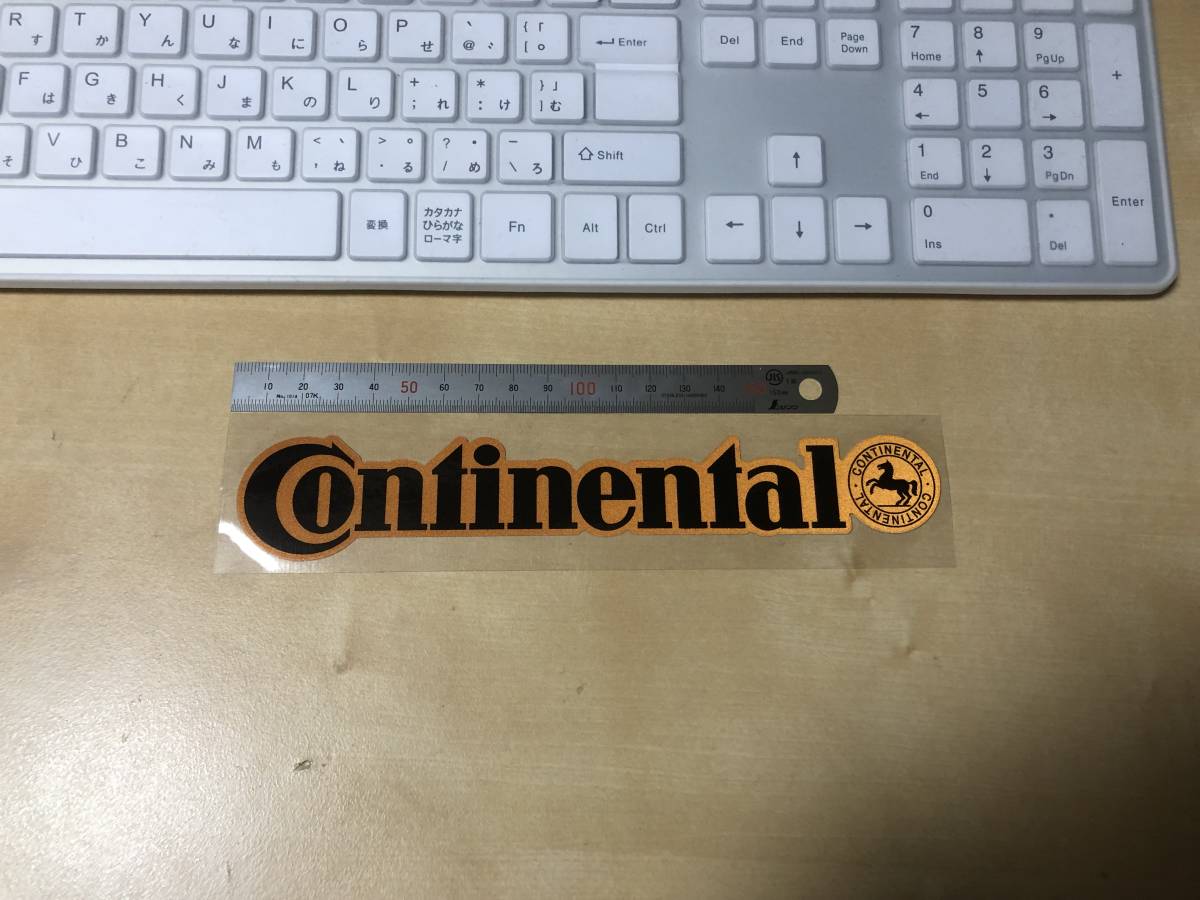 ステッカー コンチネンタル 200 x 40mm Sticker CONTINENTAL　所　世田谷ベース_画像1