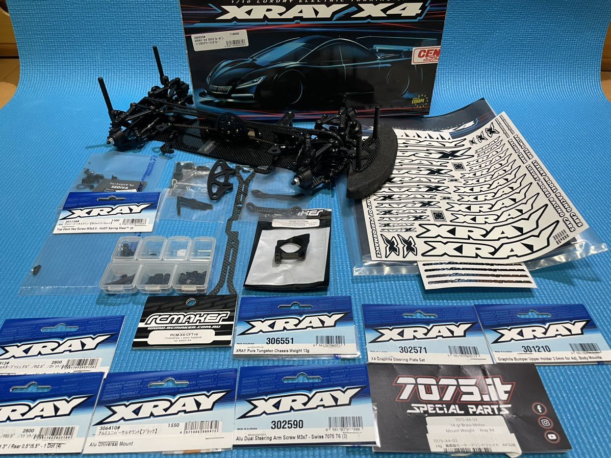 XRAY X4 2023 カーボンシャーシ（検索用 TAMIYA MUGEN YOKOMO INFINITY AWESOMATIX）_画像1