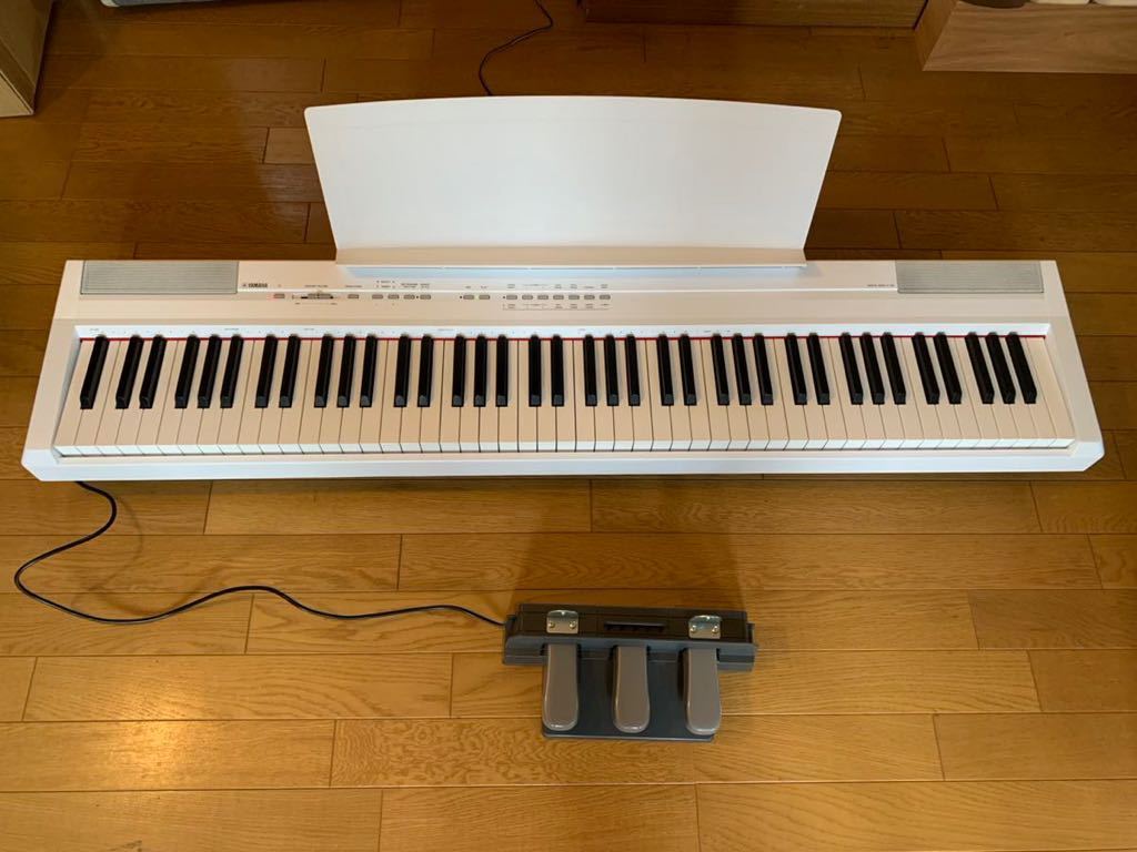 ☆YAMAHA 電子ピアノ P-105 白色 88鍵盤 | normanhubbard.com