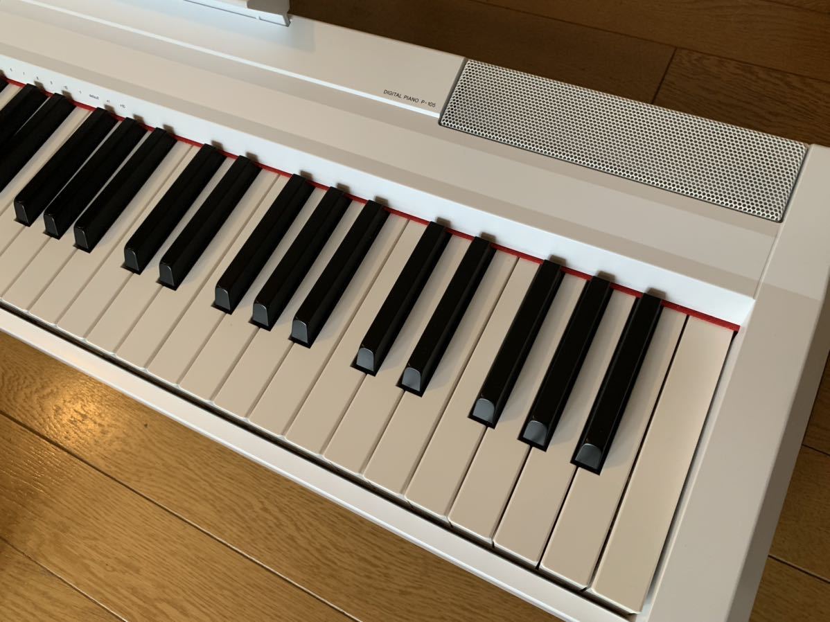 ☆YAMAHA 電子ピアノ P-105 白色 88鍵盤 | normanhubbard.com