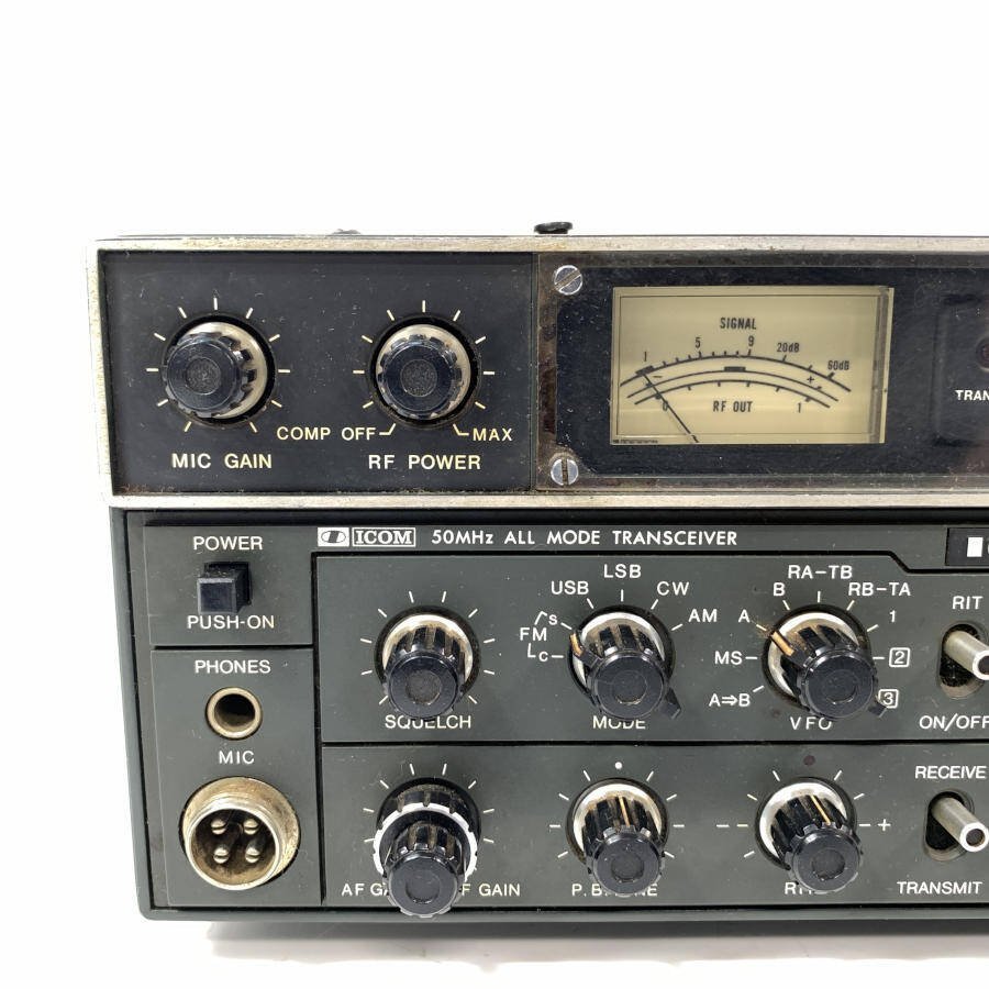 高質で安価高質で安価ICOM IC-551 50MHz オールモード アイコム VHF