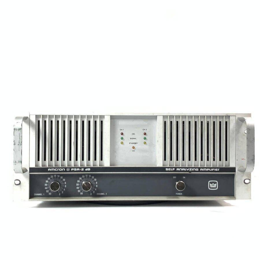 Amcron アムクロン Crown PSA-2X パワーアンプ 400W+400W/4Ω Amcron アムクロン Crown PSA-2X パワーアンプ 400W+400W/4Ω