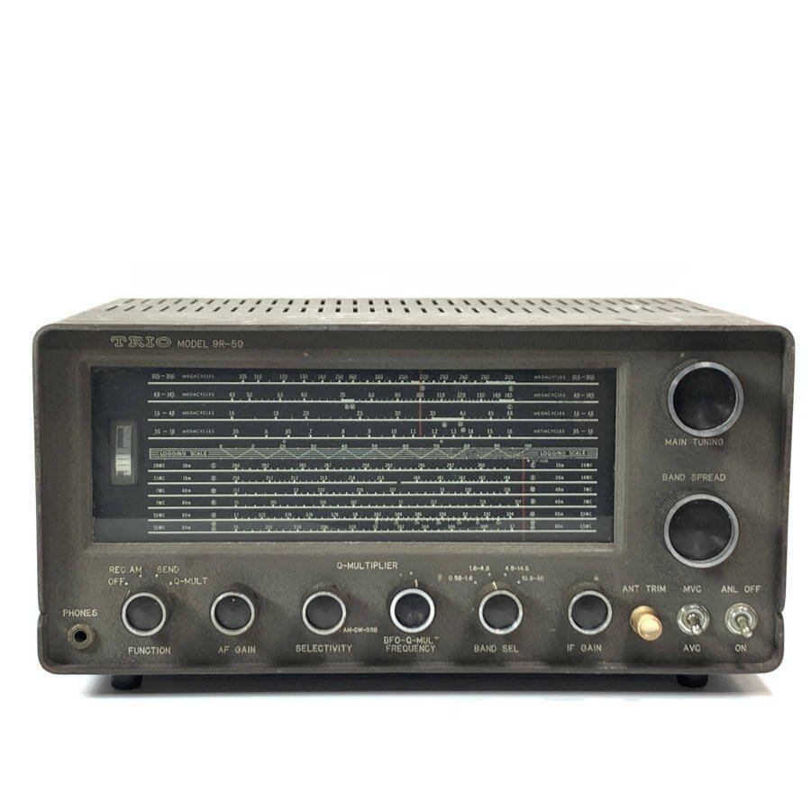 TRIO トリオ 9R-59 通信型受信機 真空管式◇ジャンク品 | perikanan