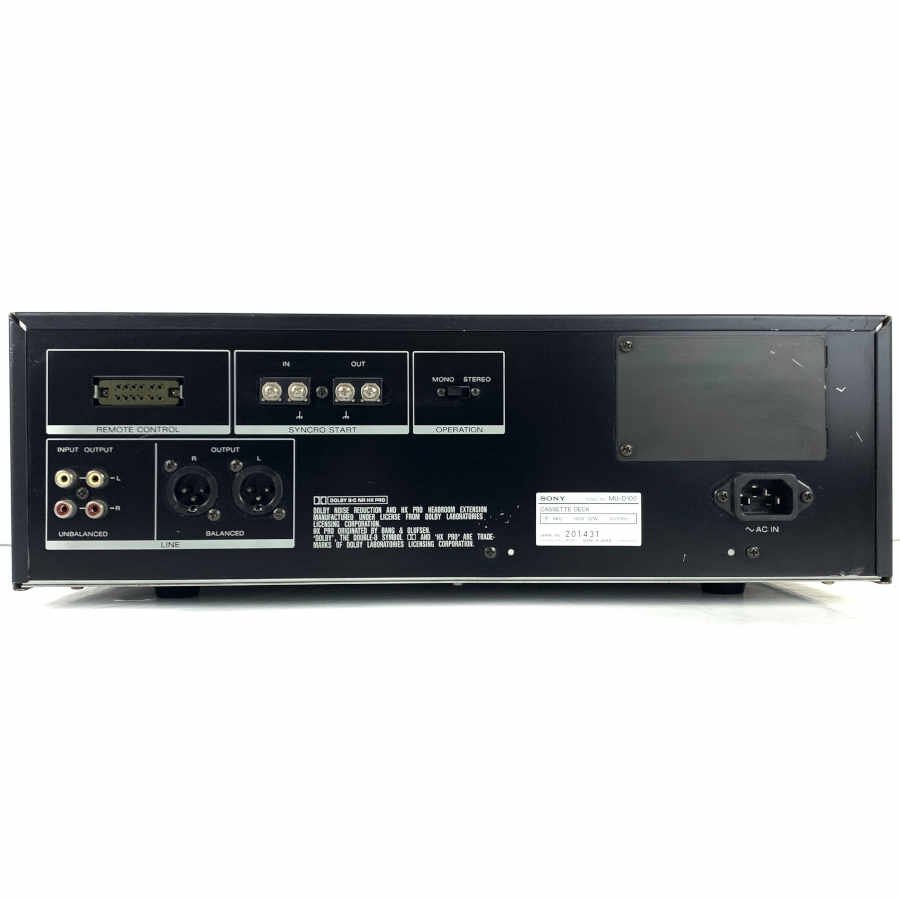 Yahoo!オークション - SONY MU-D100 カセットデッキ ソニー 再生 Yahoo!オークション - SONY MU-D100 カセットデッキ ソニー 再生