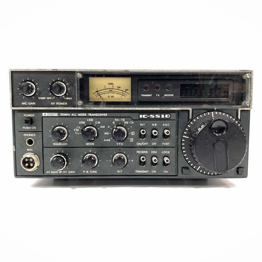 ICOM アイコム IC-551D 50MHz オールモード トランシーバー◇現状品