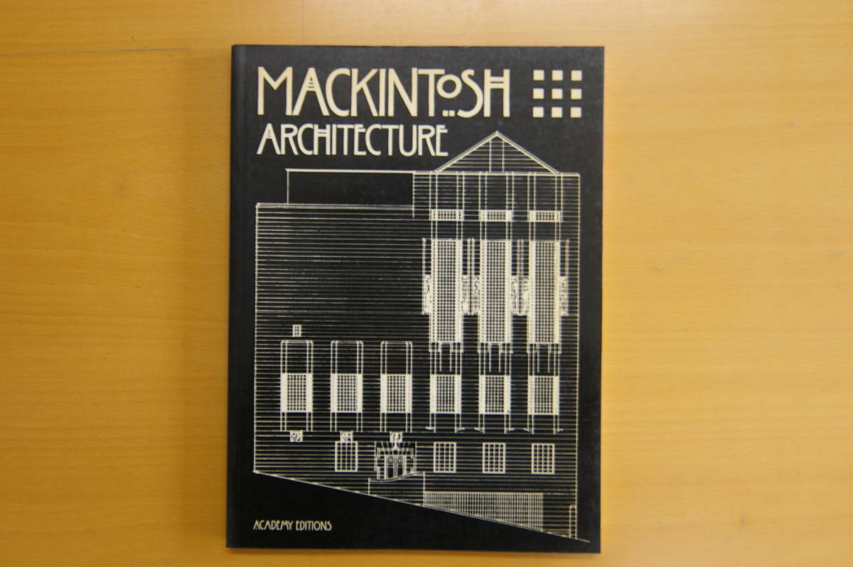 洋書　MACKINTOSH ARCHITECTURE ACADEMY EDITIONS刊_画像1