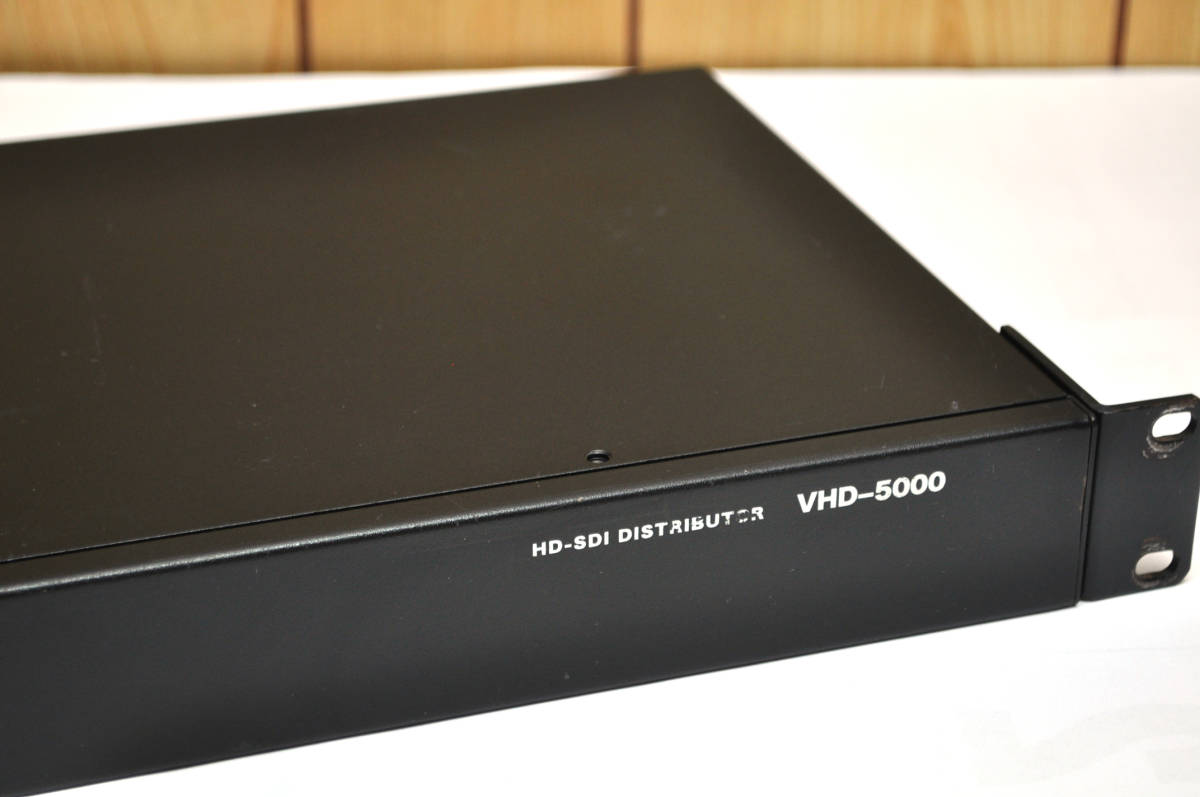  Pro Tec distributor PROTECH VHD-5000 equalizer 1 input 4 sharing ×4 system HD-SDI distributor lik locker rack mount case attaching! **