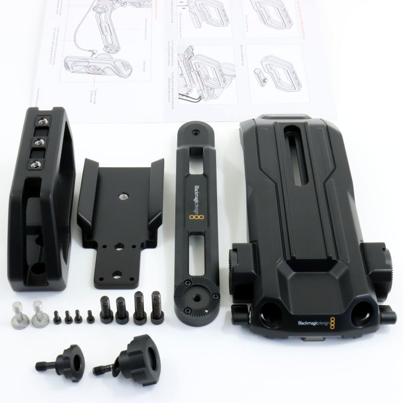 美品！ Blackmagic URSA Mini Shoulder Kit　ブラックマジックデザイン　ショルダーキット　クイックリリース　トップハンドル　ハンディー_画像8