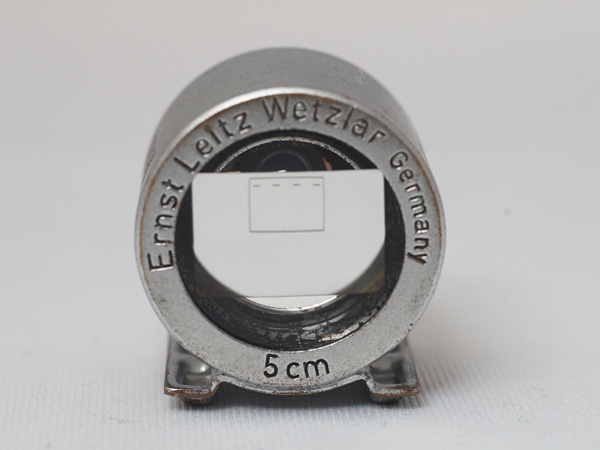 Leica SBOOI 外付けビューファインダー 5cm シルバー クローム ライカ ※難あり品_画像2
