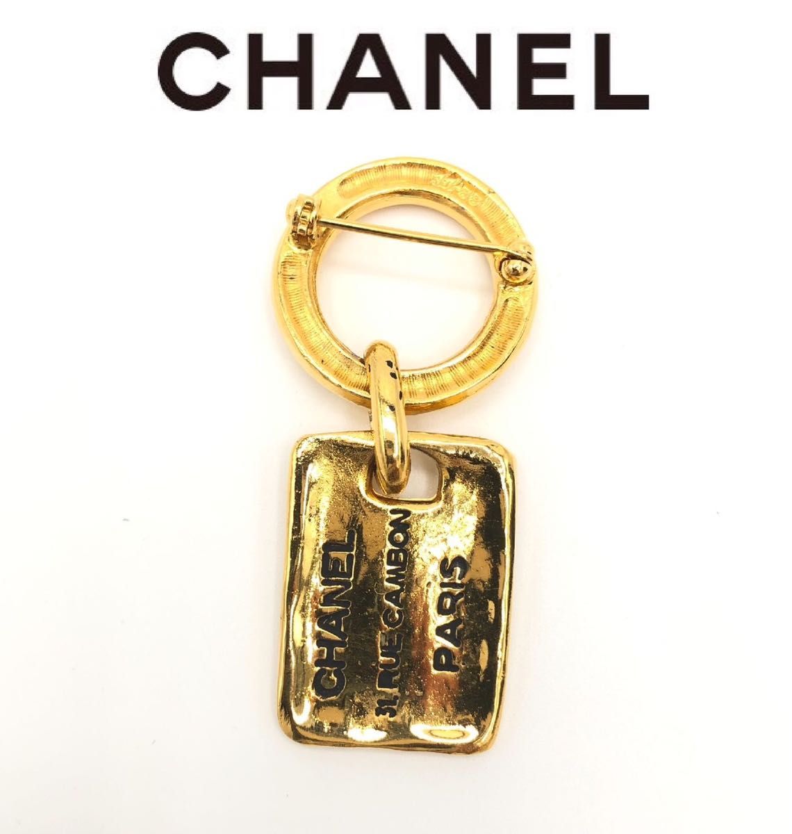 CHANELココマーク 31 RUE CAMBON PARIS プレート-