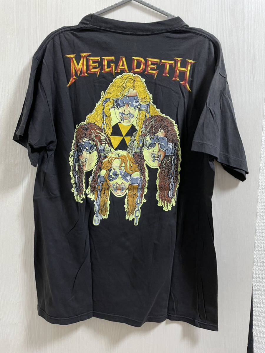90s megadeth バンドtシャツ ヴィンテージ | activoskateshop.com