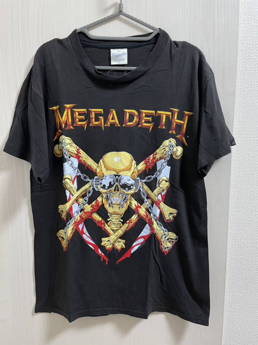 90s megadeth バンドtシャツ ヴィンテージ