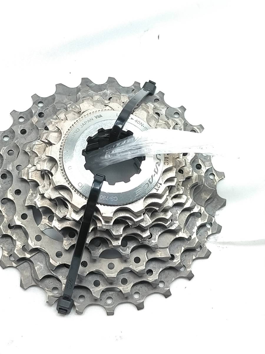 待望 スプロケット シマノ CS-7900 DURA-ACE 10s 12-27T 中古 shimano cs-7900 12-27t sproket