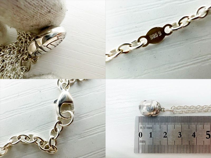 レア 美品 Georg Jensen ジョージジェンセン スカラベ シルバー
