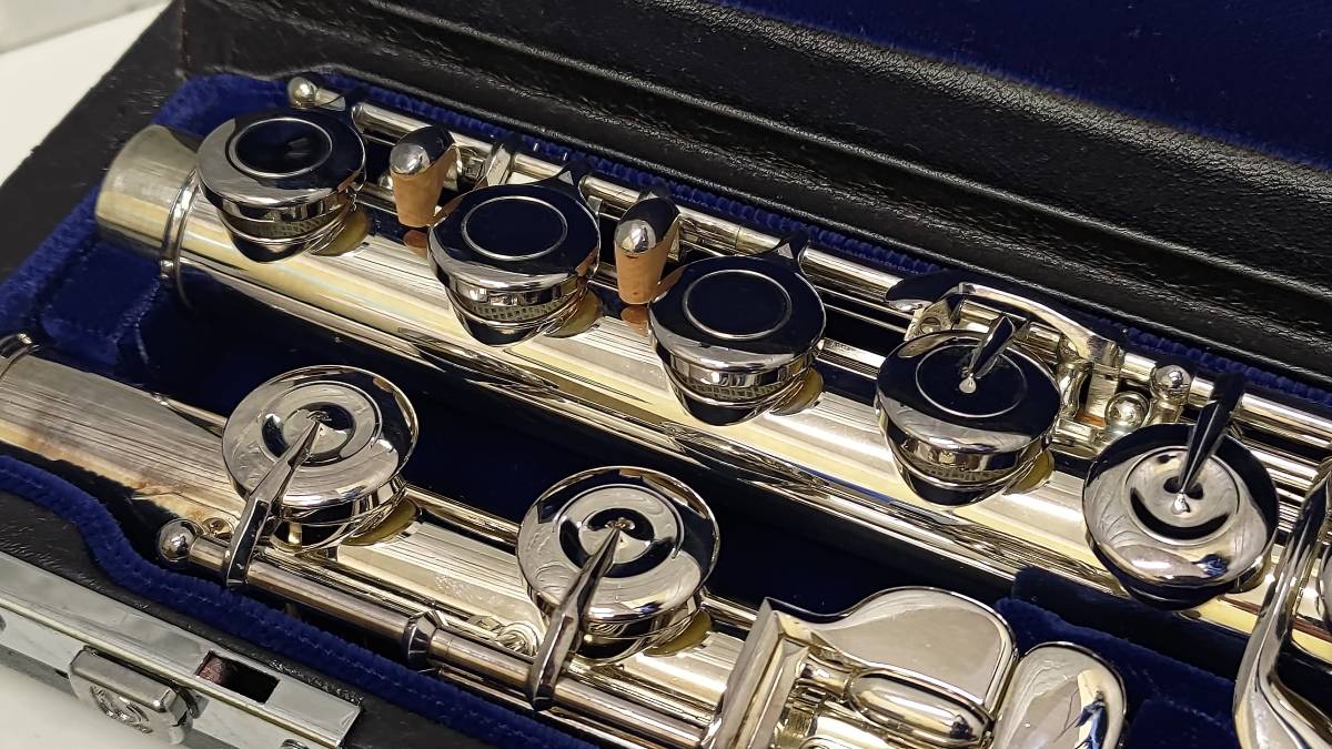 4136□村松楽器 muramatsu ムラマツ フルート EXシリーズ 洋銀 銀製 品