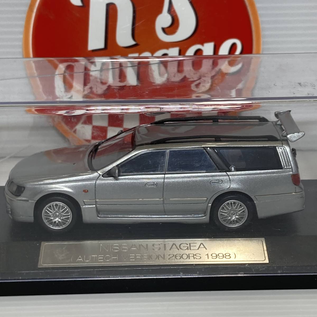 1/43 ハイストーリー 日産 ステージア オーテック シルバー 260RS 1998