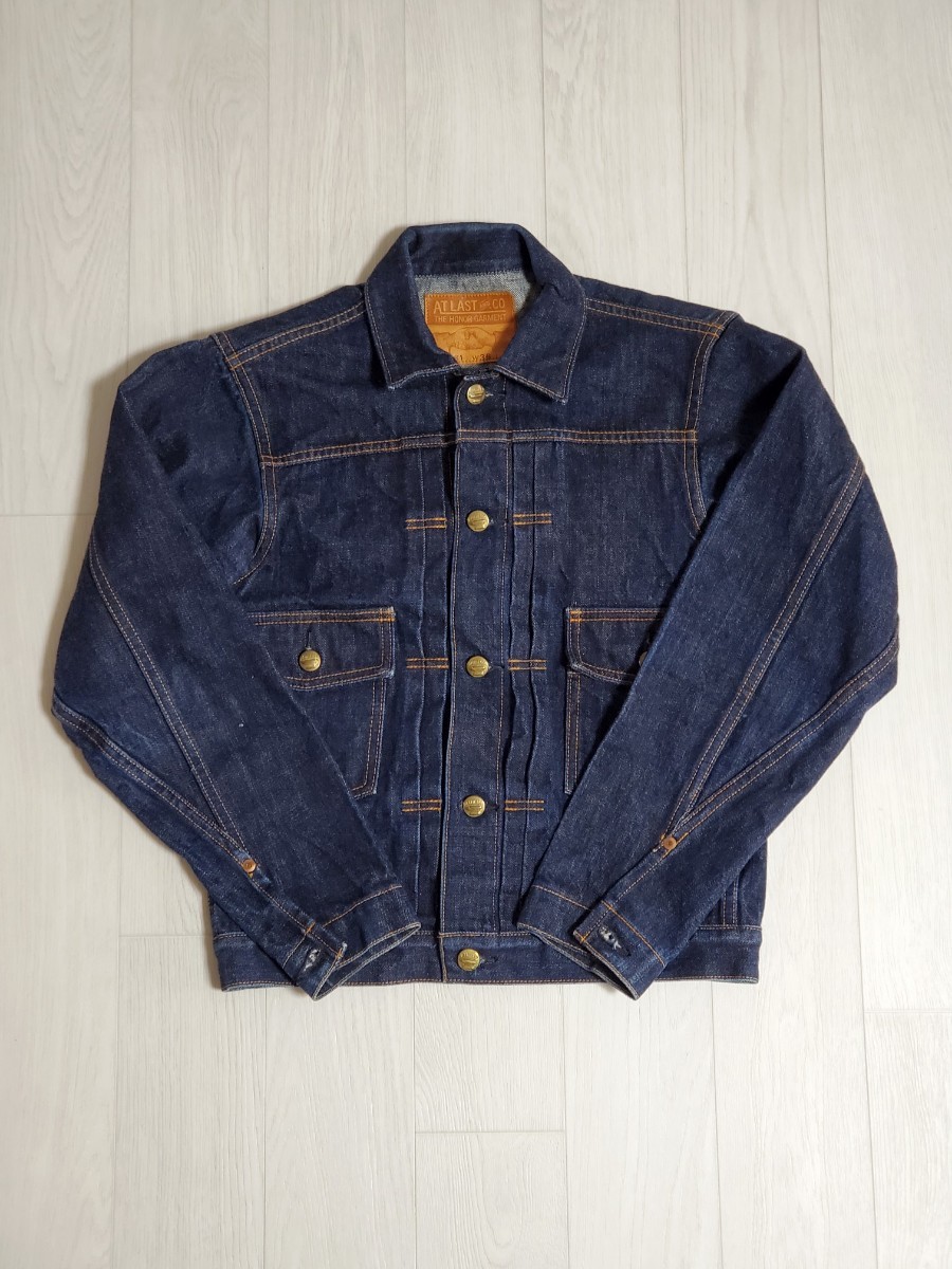 アットラスト LOT.161 J デニムジャケット 36 Timeworn Atlast&co