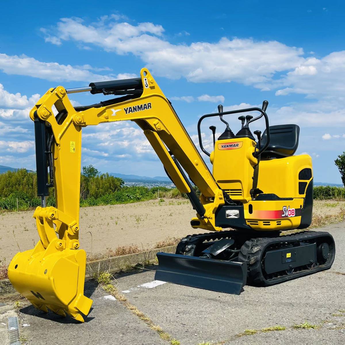 ヤンマー ※YANMAR SV08※ミニユンボ ※油圧ショベル※ ユンボ ※ミニ