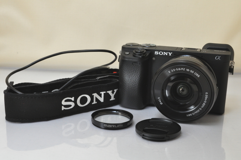 春新作の ILCE-6400 α6400 SONY 極上品 + Lens♪♪#5556EX 16-50mm PZ