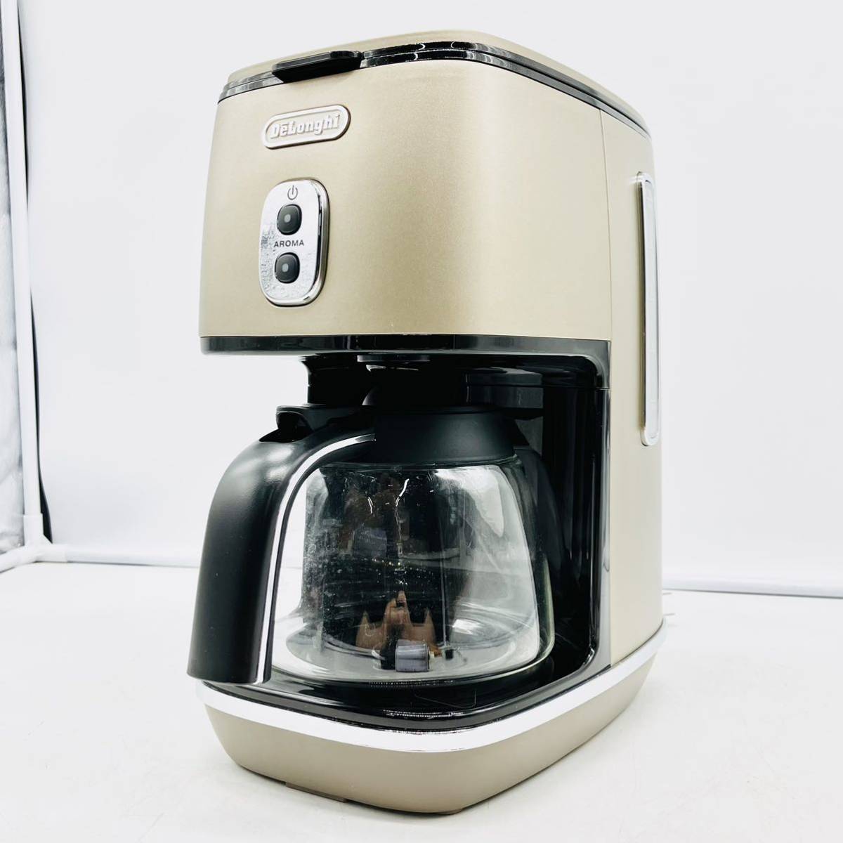 代購代標第一品牌-樂淘letao-デロンギコーヒーマシン【1円スタート!通電確認済み!】De デロンギ ディスティンタ ドリップコーヒーメーカー ICMI011J-BZ