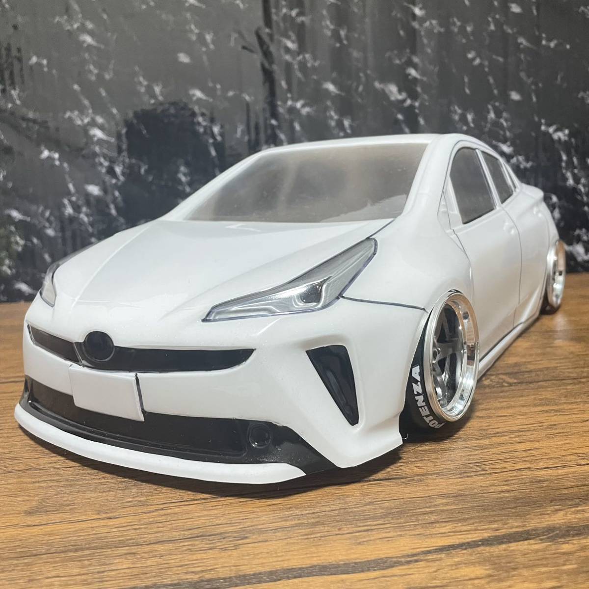 低価格 トヨタ プリウス ドリフト 1/10 ラジコン ボディ rc パンドラ