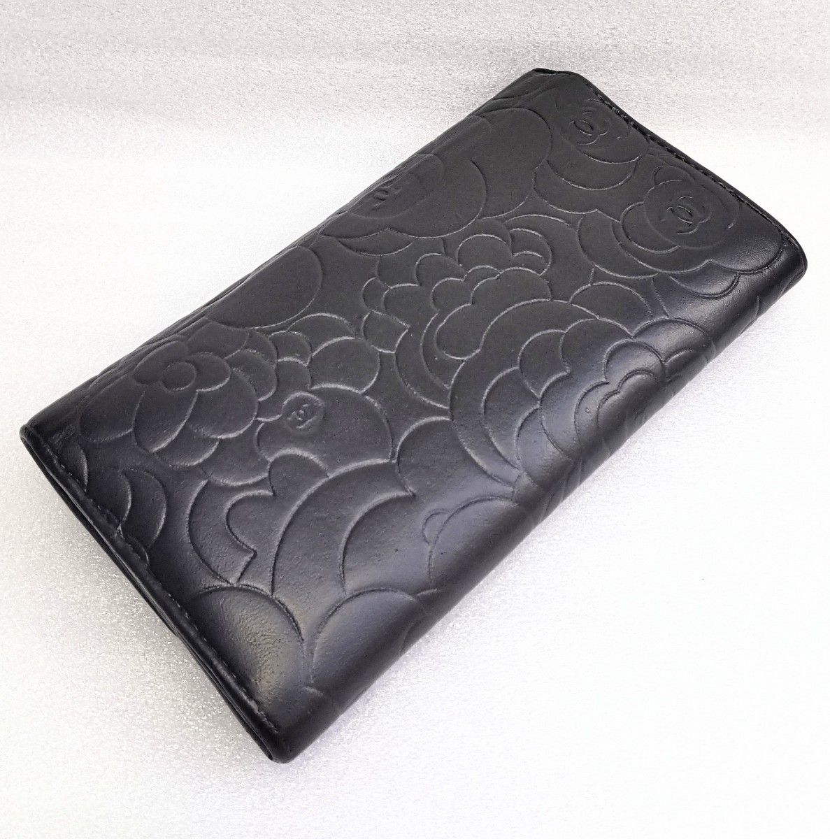 CHANEL シャネル カメリア 長財布 ブラック | noonanwaste.com