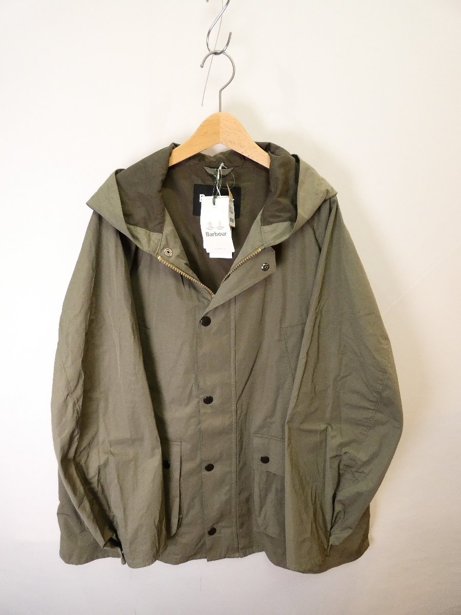 バブアー Barbour アローズ別注 綿ポリパーカー 231MCAS050【M's(42)/4.6万円/オリーブ/新品タグ】c3H0_画像1