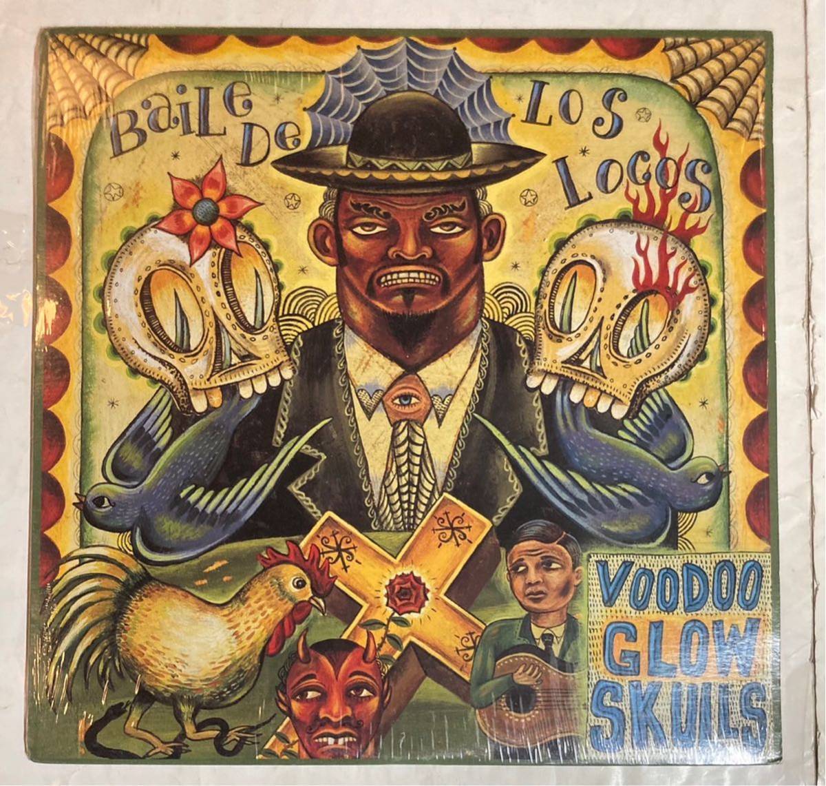 LP レコード US盤 インサート シュリンク付 Voodoo Glow Skulls Baile De Los Locos 86492-1_画像1