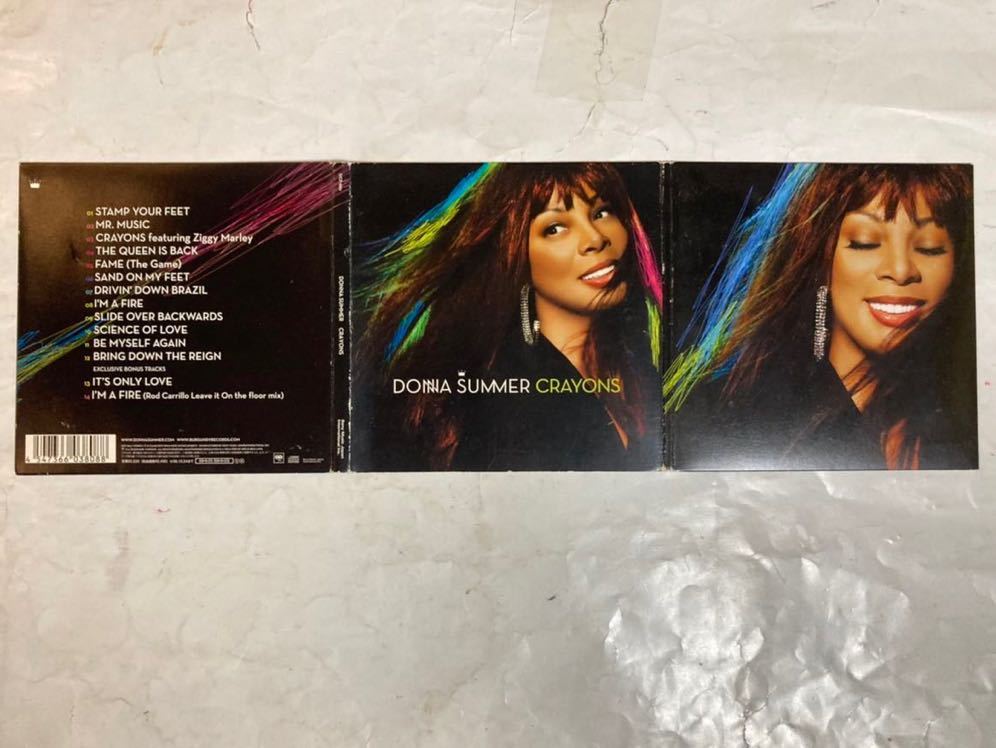 CD 国内盤 帯付 Donna Summer - Crayons SICP 1882 ドナ・サマー クレヨン_画像3