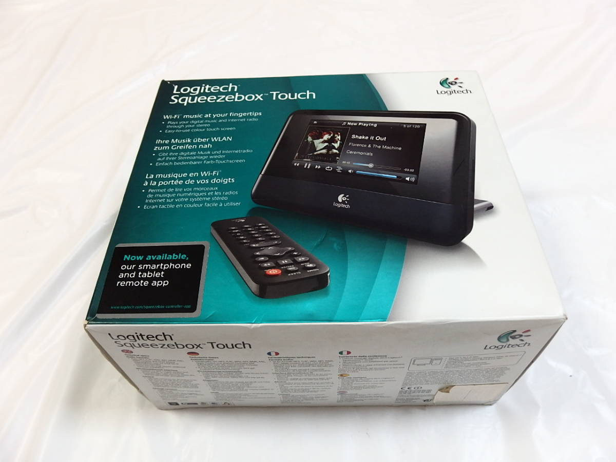 Logitech Spueezebox Touch ロジテック スクイーズボックス・タッチ ネットワーク音楽プレーヤー 通電確認済みの画像1