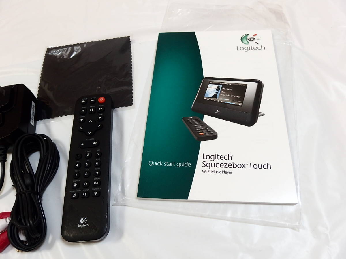 Logitech Spueezebox Touch ロジテック スクイーズボックス・タッチ ネットワーク音楽プレーヤー 通電確認済みの画像8