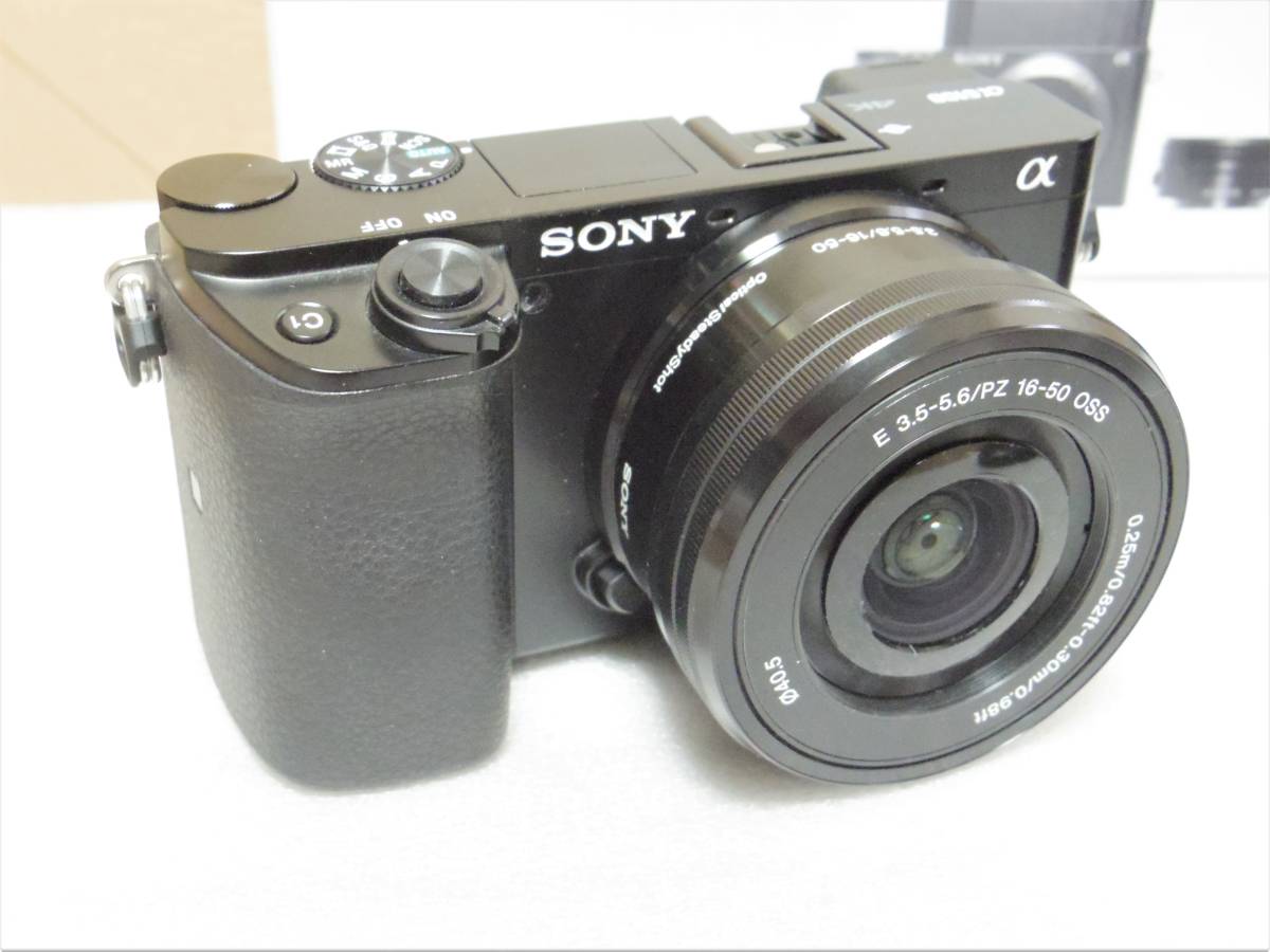 □□メーカー保証付き きれいな展示品 SONY α6100 ILCE-6100Y ダブル