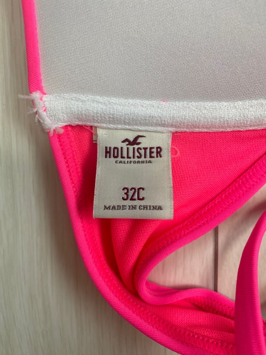 HOLLISTER】ホルターネックビキニトップス|PayPayフリマ ホリスター ビキニ 水着 トップスのみ M