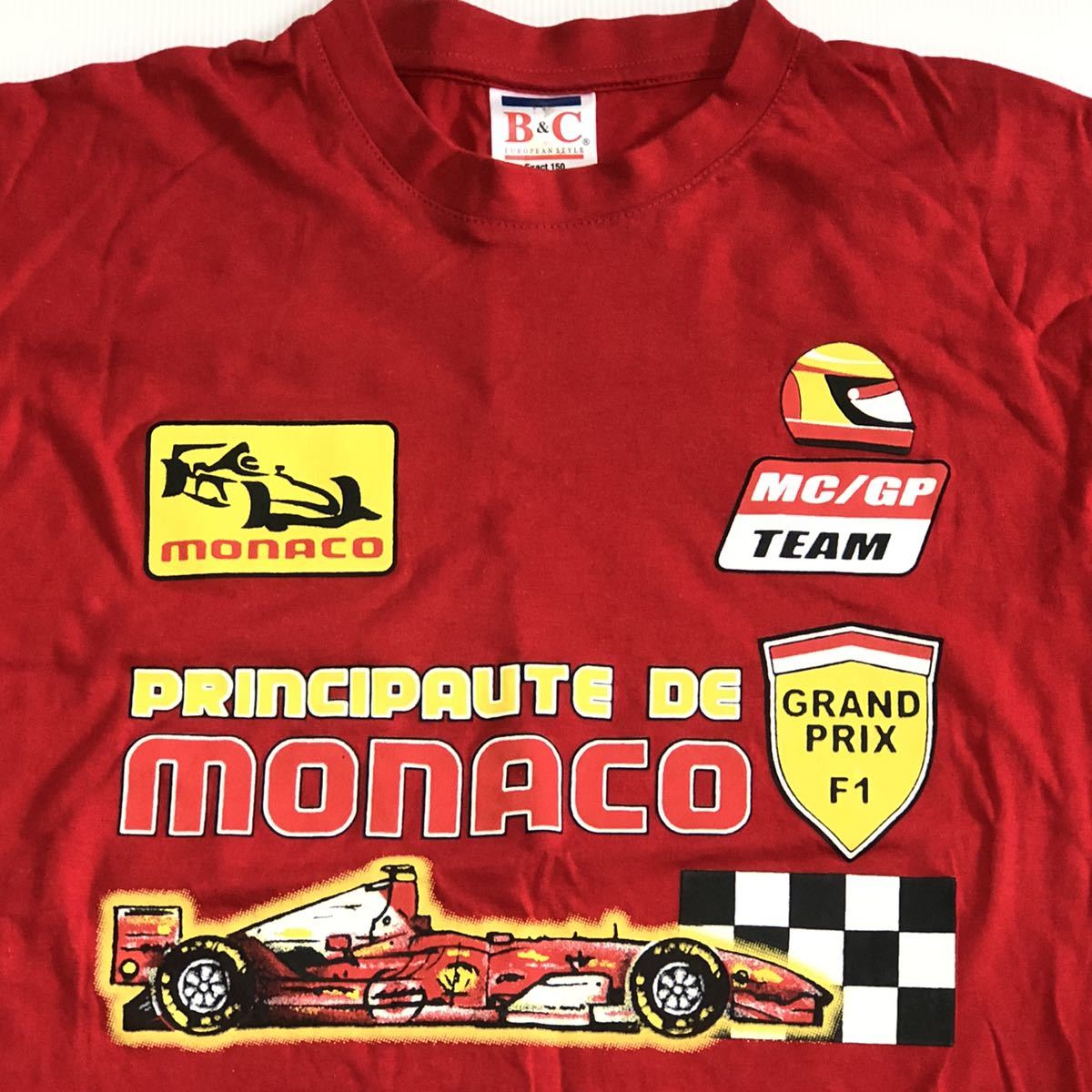 ◎ MONACO GRAND PRIX Tシャツ Sサイズ F1 MC/GP TEAM・world championship FORMULA ONE モナコ グランドプリックス レーシングチームの画像2