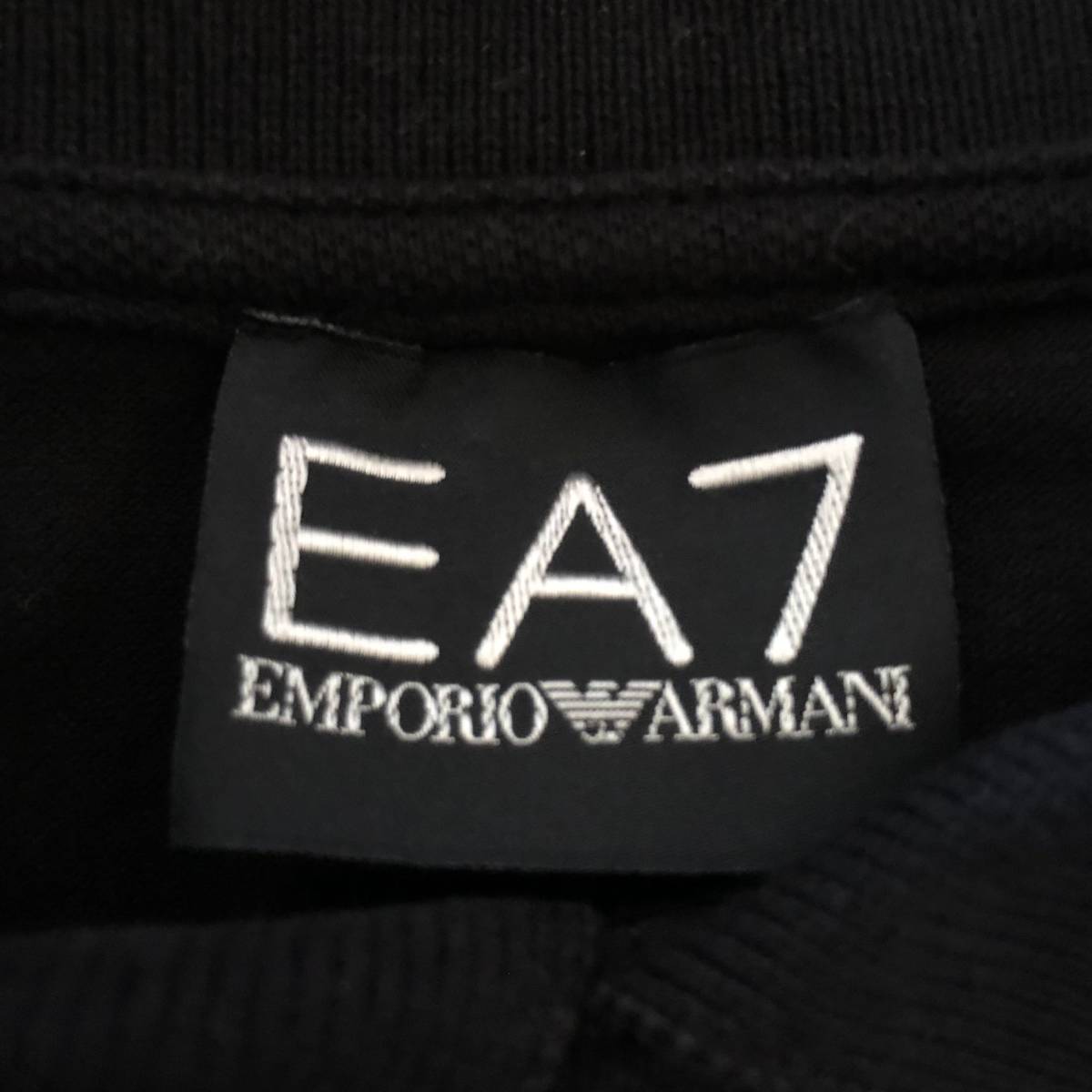 ★EMPORIO ARMANI / EA7 アルマーニ ！レディース ポロシャツ　ブラック　サイズ：M【古着】_画像5