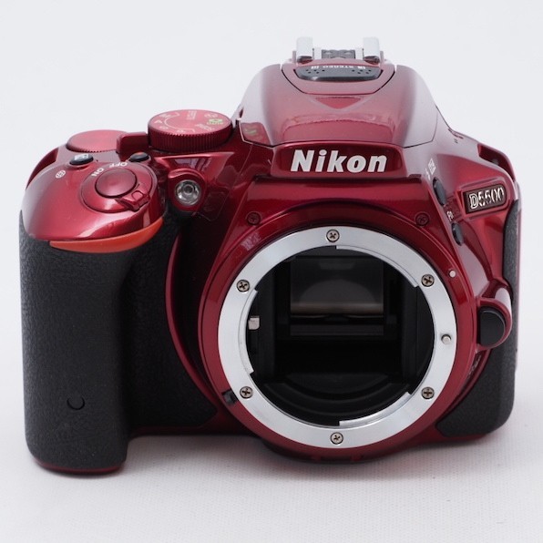 Nikon ニコン デジタル D5500 ボディ2416万画素 3.2型 タッチパネル レッド #7140